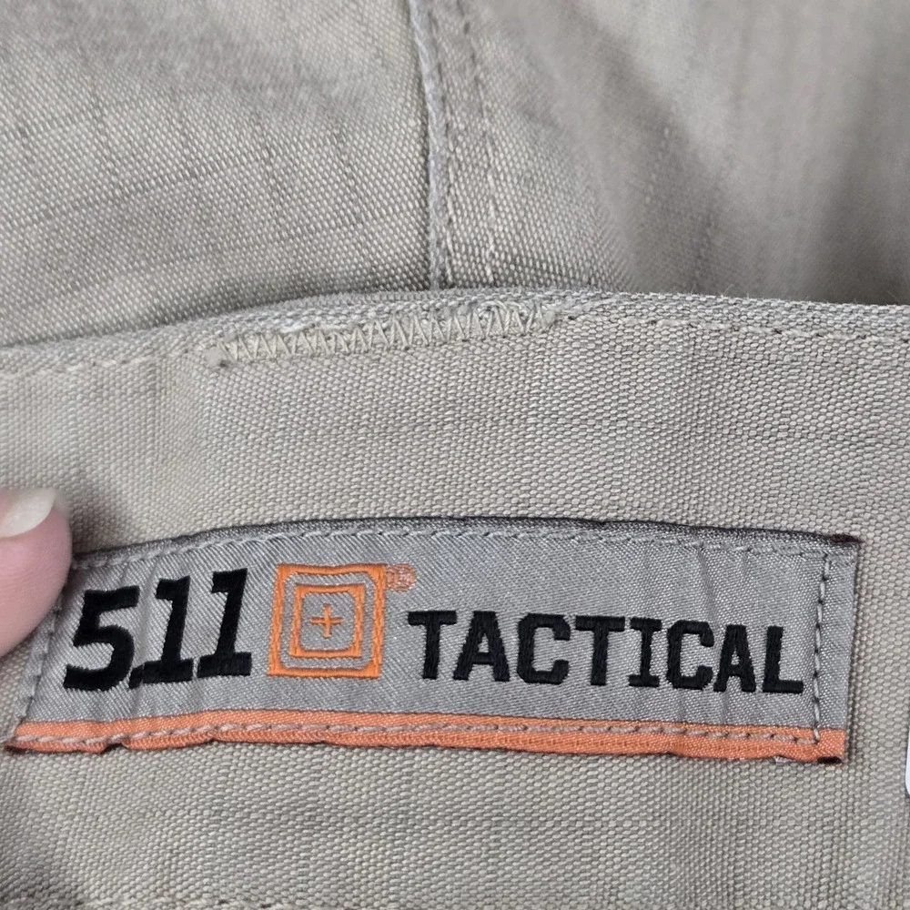 5.11 Tactical‎ Stryke Men Pants 34 Khaki Cargo Ripstop 27
